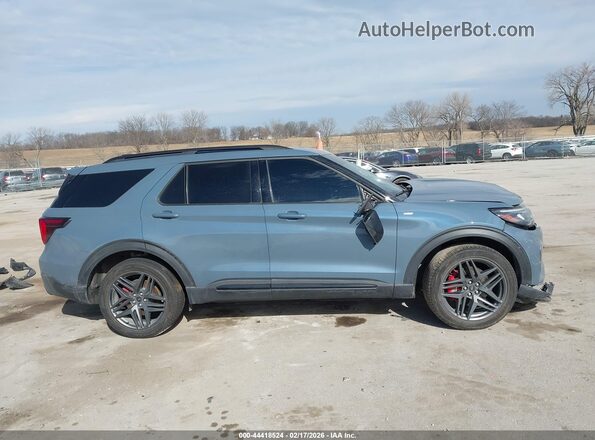 1FMUK8KH5SGA45521 2025 FORD FORD EXPLORER Blue Widok wnętrza 360 stopni