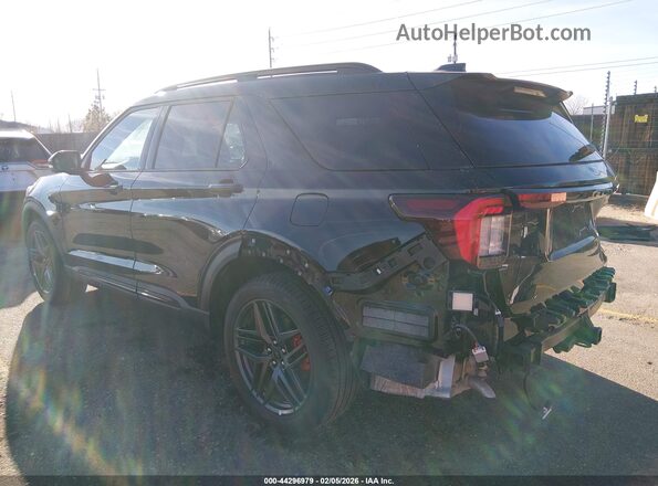 1FMUK8KH8SGC04662 2025 FORD FORD EXPLORER Black უკანა მარცხენა