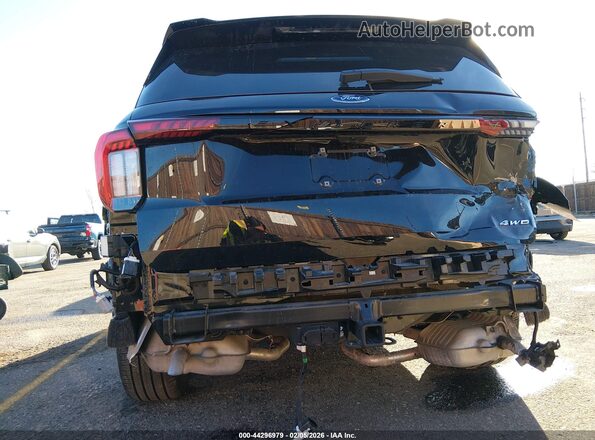 1FMUK8KH8SGC04662 2025 FORD FORD EXPLORER Black წინა ხედი