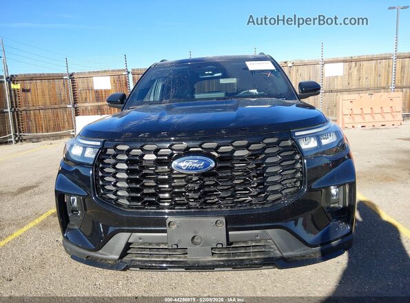 1FMUK8KH8SGC04662 2025 FORD FORD EXPLORER Black უკანა სალონის ხედი