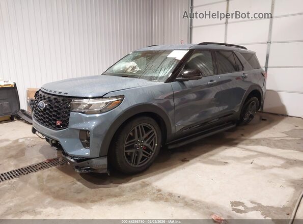 1FMWK8GC3TGA16221 2026 FORD FORD EXPLORER Gray Передня ліва чверть