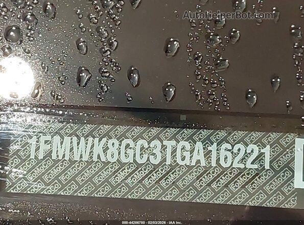1FMWK8GC3TGA16221 2026 FORD FORD EXPLORER Gray Вид підкапотного простору