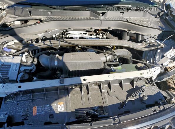 1FMWK8GC9SGC67615 2025 FORD FORD EXPLORER Blue Engine compartment view