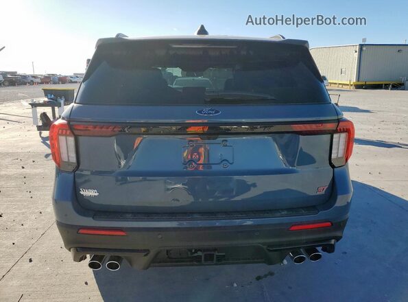 1FMWK8GC9SGC67615 2025 FORD FORD EXPLORER Blue Rear view