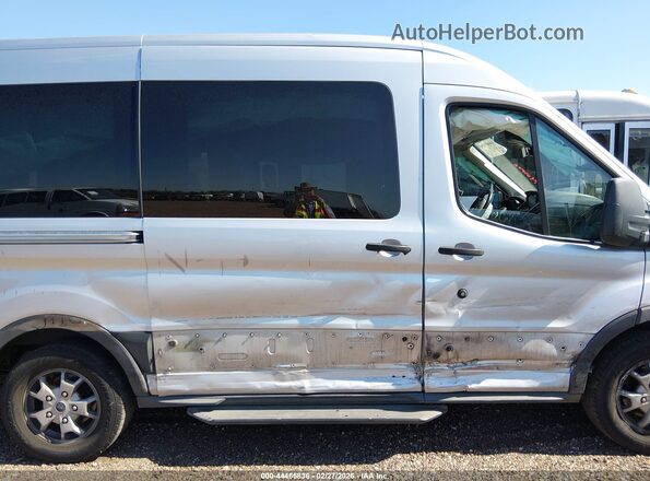 1FMZK1CM3GKB43427 2016 FORD TRANSIT-150 Gray უკანა სალონის ხედი