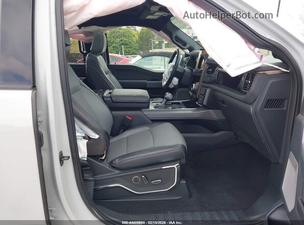 1FT6W1EV7PWG52883 2023 FORD F-150 LIGHTNING Серый Вид салона спереди