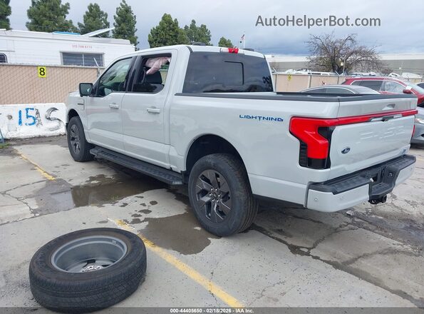 1FT6W1EV7PWG52883 2023 FORD F-150 LIGHTNING Серый Задняя левая четверть