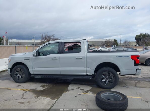 1FT6W1EV7PWG52883 2023 FORD F-150 LIGHTNING Серый 