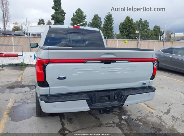 1FT6W1EV7PWG52883 2023 FORD F-150 LIGHTNING Серый 