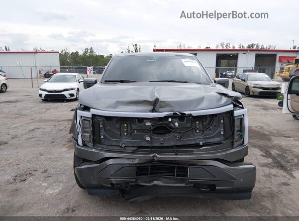 1FT6W5L73SWG16838 2025 FORD F-150 LIGHTNING Gray Հետևի տեսք