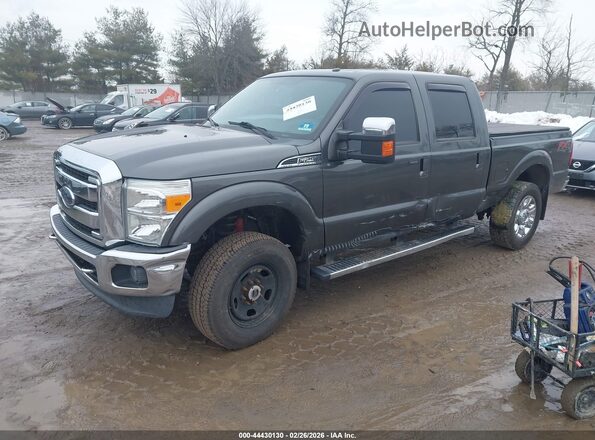 1FT7W2B60GEC21802 2016 FORD F-250 Gray Przód lewy