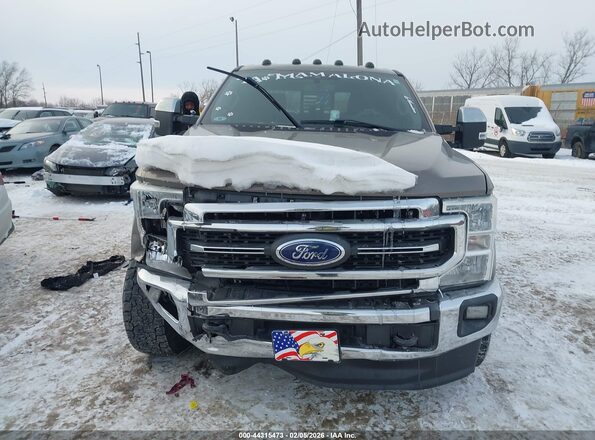 1FT7W2B64LED05857 2020 FORD F-250 Gray Սարքավորումների վահանակի տեսք