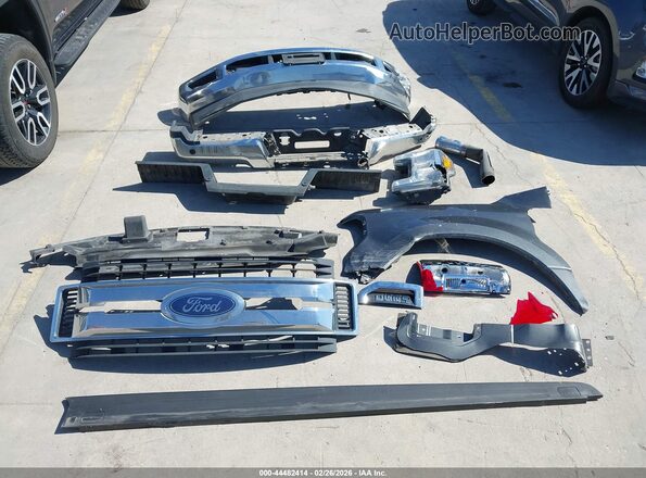 1FT7W2B67HEF34654 2017 FORD F-250 Серый Вид щитка приборов