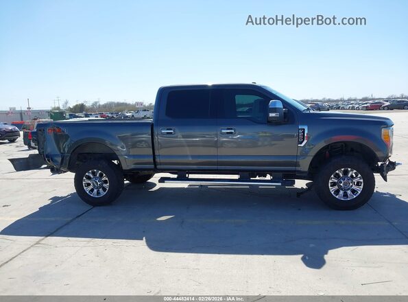 1FT7W2B67HEF34654 2017 FORD F-250 Серый Панорамный вид салона 360°