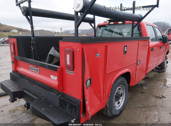 1FT7W2B67MEC99179 2021 FORD F-250 Красный Задняя правая четверть