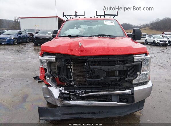 1FT7W2B67MEC99179 2021 FORD F-250 Красный Вид задней части салона