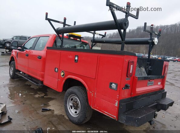 1FT7W2B67MEC99179 2021 FORD F-250 Красный Задняя левая четверть
