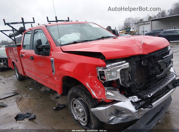 1FT7W2B67MEC99179 2021 FORD F-250 Красный Вид спереди