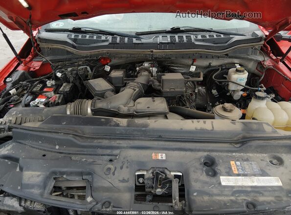 1FT7W2B67MEC99179 2021 FORD F-250 Красный Вид сзади