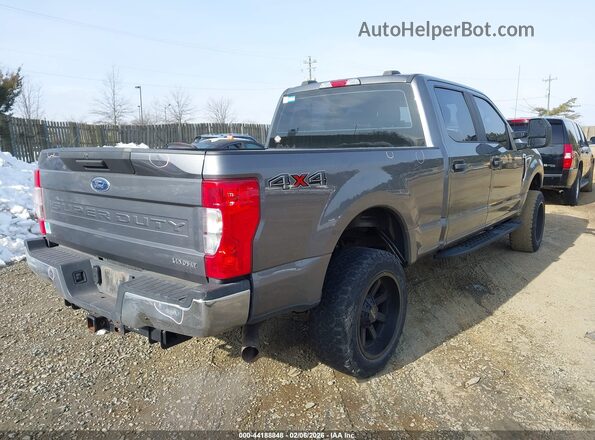 1FT7W2B6XMEC57900 2021 FORD F-250 Gray Հետևի աջ