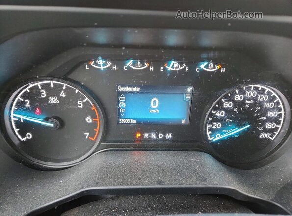 1FT7W2BN1REE56798 2024 FORD F250 White Instrument cluster view