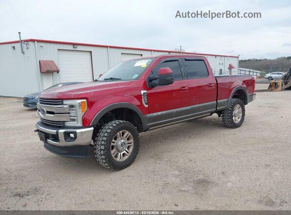 1FT7W2BT1KEC30085 2019 FORD F-250 Burgundy Передня ліва чверть