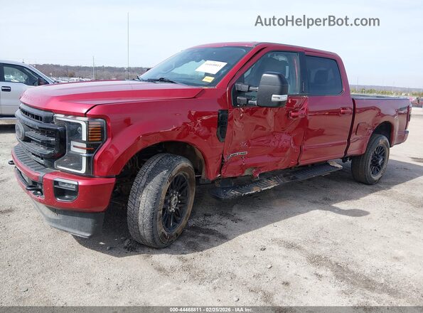 1FT7W2BT1LED15901 2020 FORD F-250 Red Передня ліва чверть