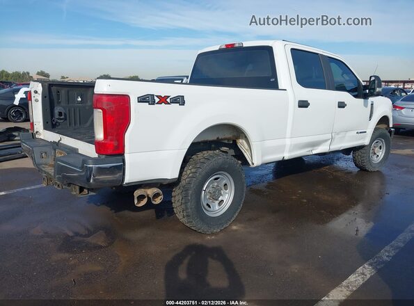 1FT7W2BT2JEB11329 2018 FORD F-250 White Задня права чверть