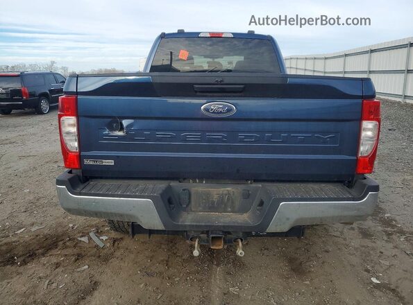 1FT7W2BT2LEE16817 2020 FORD F250 Blue Rear view