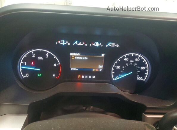1FT7W2BT3TEC72033 2026 FORD F250 White Widok zestawu wskaźników