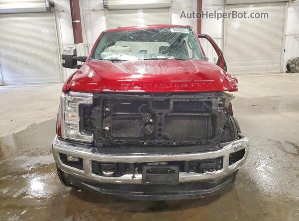 1FT7W2BT4HEE79313 2017 FORD F250 Red Vista frontal