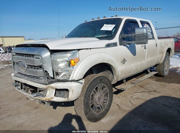 1FT7W2BT6GEA61706 2016 FORD F-250 White Vista tres cuartos delantera izquierda