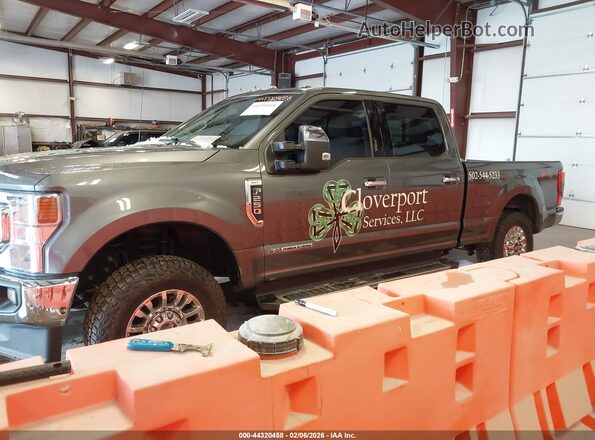 1FT7W2BT9NEG31677 2022 FORD F-250 Серый Панорамный вид салона 360°