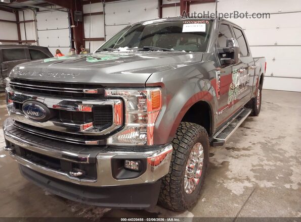 1FT7W2BT9NEG31677 2022 FORD F-250 Серый Передняя левая четверть