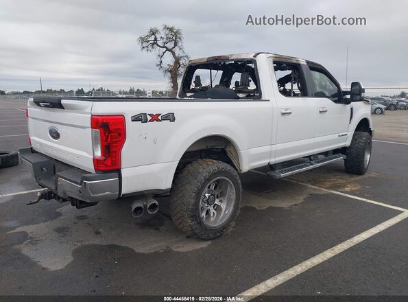1FT7W2BTXHEF49445 2017 FORD F-250 White Задня права чверть