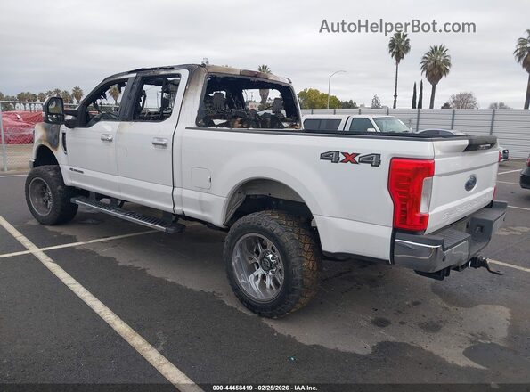 1FT7W2BTXHEF49445 2017 FORD F-250 White Задня ліва чверть