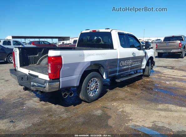 1FT7X2AT8NED45317 2022 FORD F-250 White Trasero derecho