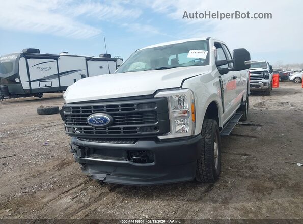 1FT7X2BA4REC83515 2024 FORD F-250 White Առջևի ձախ երեք քառորդ տեսարան