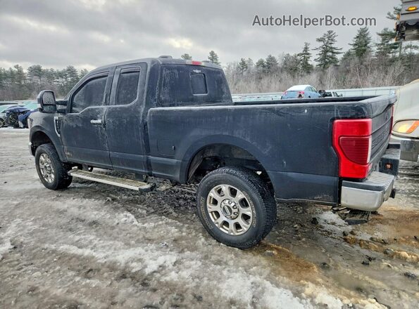 1FT7X3B61NEF71083 2022 FORD F350 Black უკანა მარცხენა