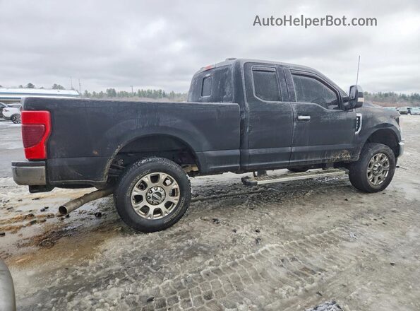 1FT7X3B61NEF71083 2022 FORD F350 Black უკანა მარჯვენა