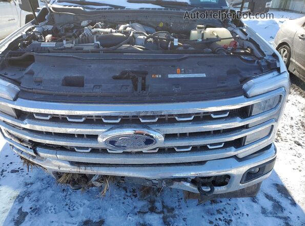 1FT8W2BT6SEC47811 2025 FORD F250 White უკანა სალონის ხედი
