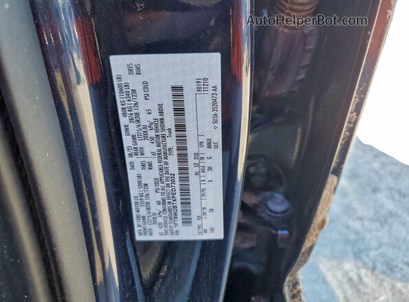 1FT8W2BTXPED73032 2023 FORD F250 Black Vista del compartimento del motor