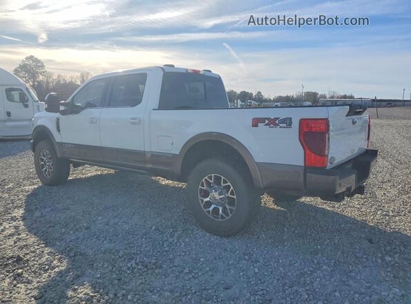 1FT8W3BT4NEE62839 2022 FORD F350 Белый Задняя левая четверть