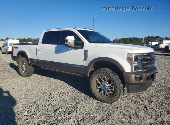 1FT8W3BT4NEE62839 2022 FORD F350 Белый Передняя правая четверть