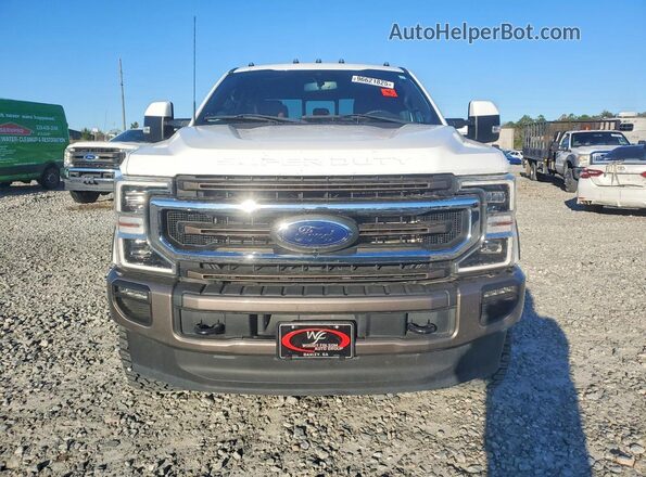 1FT8W3BT4NEE62839 2022 FORD F350 Белый Вид спереди