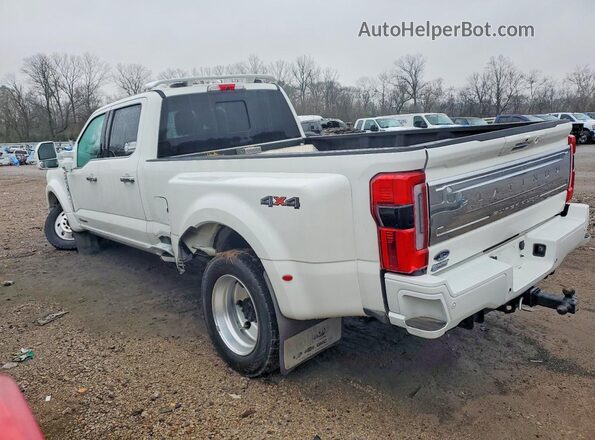1FT8W4DM1RED21566 2024 FORD F450 White Trasero izquierdo