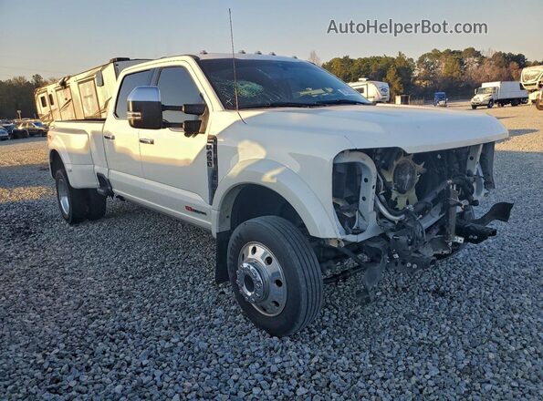 1FT8W4DM4RED94530 2024 FORD F450 White წინა მარჯვენა