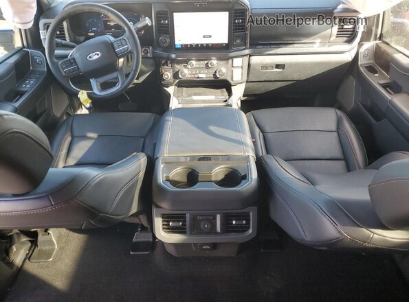 1FT8W4DM7SED33324 2025 FORD F450 Gray Widok deski rozdzielczej