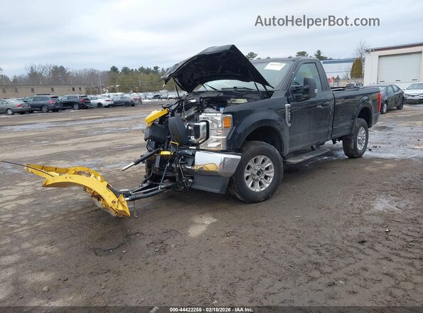 1FTBF2BNXNEG08288 2022 FORD F-250 Черный Передняя левая четверть