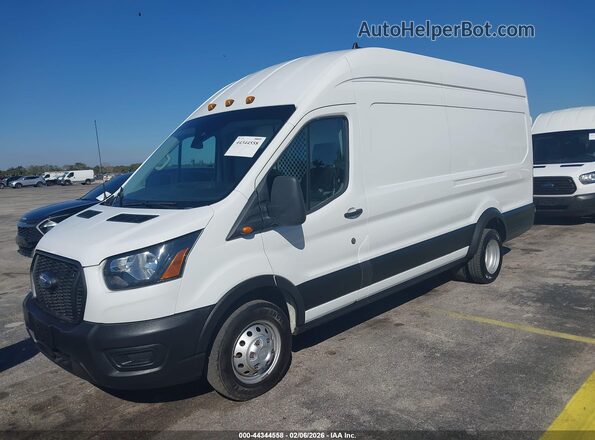 1FTBF4X88NKA21412 2022 FORD TRANSIT-350 Белый Передняя левая четверть